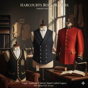 Authentic Harcourts BarristersBar Jacket – Hand-Tailored in Toronto 💥HOT DEAL!💥